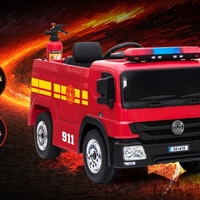 כבאית ממונעת 12v עם שלט חכם