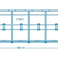 בריכת INTEX/אינטקס במידות 366X76 ס