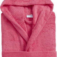 חלוק רחצה לילדים 100% כותנה צבע ורוד