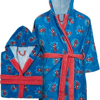 חלוקי רחצה לילדים 100% כותנה דגם ספיידרמן