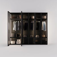 ארון שקוף עם לד