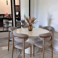 Rounded Dinner table