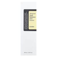 COSRX Advanced Snail Radiance Dual Essence – אסנס כפול לשיקום אינטנסיבי, הארה ומראה עור זוהר (80ml)