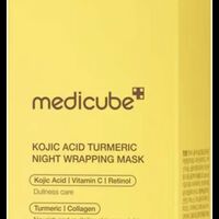 ✨ מסכת עטיפה לילית Medicube Kojic Acid Turmeric -
