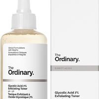 The Ordinary Glycolic Acid 7% Exfoliating Toner – טונר חומצה גליקולית לחידוש מרקם העור, הבהרה וזוהר יוצא דופן