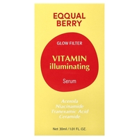 EQQUALBERRY Glow Filter Vitamin Illuminating Serum – סרום ויטמינים להארה, הבהרה ואפקט 