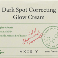AXIS-Y Dark Spot Correcting Glow Cream – קרם הבהרה לטיפול בכתמים ופיגמנטציה (50ml)