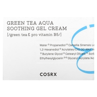 COSRX Green Tea Aqua Soothing Gel Cream – קרם ג'ל מרגיע על בסיס תה ירוק ופרו-ויטמין B5 (50ml)