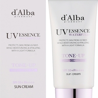 קרם הגנה ומיישר גוון סגול d'Alba Tone-Up Sun Cream Purple (SPF 50+ PA++++ / 50 מ