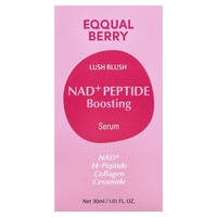 EQQUALBERRY Lush Blush NAD+ Peptide Boosting Serum – סרום בוסטר למיצוק, אנרגיה תאית והצערת העור (30ml)
