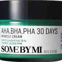 SOME BY MI AHA.BHA.PHA 30 Days Miracle Cream – קרם פנים טיפולי לשיקום והרגעת העור (60g)