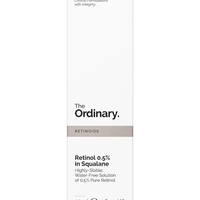 The Ordinary Retinol 0.5% in Squalane – סרום רטינול טהור לחידוש העור, טשטוש קמטים ושיפור המרקם (30ml)