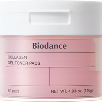 פדי ג'ל קולגן לטונר ולחות Biodance Collagen Gel Toner Pads (60 פדים / 140 גרם