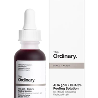 The Ordinary AHA 30% + BHA 2% Peeling Solution – מסכת פילינג עוצמתית לחידוש מרקם העור, הבהרה וניקוי עמוק (30ml)