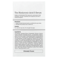 COSRX The Hyaluronic Acid 3 Serum – סרום לחות מרוכז עם חומצה היאלורונית, סרמידים וחומצות אמינו (20ml)