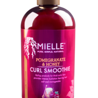 Mielle Pomegranate & Honey Curl Smoothie – קרם עיצוב עשיר (סמודי) רימון ודבש לתלתלים עבים – 340 גרם