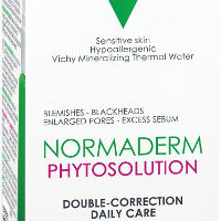 VICHY Normaderm Phytosolution – קרם לחות וטיפול כפול לעור שומני ונוטה לאקנה (50ml)