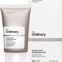 The Ordinary Azelaic Acid Suspension 10% – קרם חומצה אזלאית להבהרה, טיפול באדמומיות ואיזון מרקם העור (30ml)