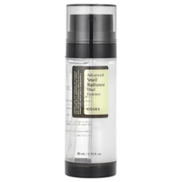 COSRX Advanced Snail Radiance Dual Essence – אסנס כפול לשיקום אינטנסיבי, הארה ומראה עור זוהר (80ml)
