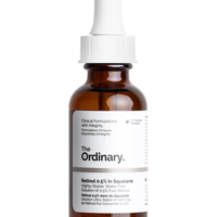 The Ordinary Retinol 0.5% in Squalane – סרום רטינול טהור לחידוש העור, טשטוש קמטים ושיפור המרקם (30ml)