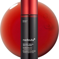 Medicube Red Acne Body Peeling Shot Cleanser – הפתרון המושלם לעור גוף חלק ונקי מפגמים