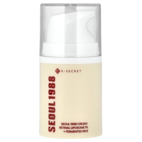 K-SECRET SEOUL 1988 Cream: Retinal Liposome 1% + Fermented Rice – קרם פנים עוצמתי לחידוש אינטנסיבי, מיצוק והבהרה (50ml)