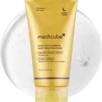 ✨ מסכת עטיפה לילית Medicube Kojic Acid Turmeric -