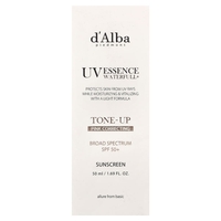 קרם הגנה ומיישר גוון ורוד d'Alba Tone-Up Sunscreen (SPF 50+ / 50 מ