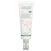 AXIS-Y Complete No-Stress Physical Sunscreen (Ver. 3) – קרם הגנה פיזיקלי SPF 50+ PA++++ להגנה והרגעת העור (50ml)