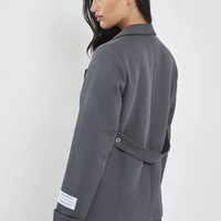 REPLAY - חליפה לנשים בצבע אפור