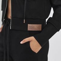 REPLAY - חליפה טרנינג  בצבע שחור