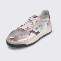 REPLAY - סניקרס VOID 1 לנשים בצבע ורוד וכסף