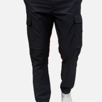 CROCKER - מכנס דגמח ניילון שחור