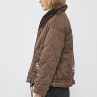 REPLAY - מעיל לנשים בצבע חום