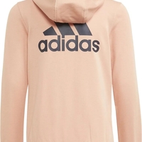 ADIDAS - קפוטשון בנות  בצבע  אפרסק