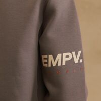 EMPORIO VALENTINI  -  חליפת טרנינג בצבע אפור־שחור עם הדפסי לוגו