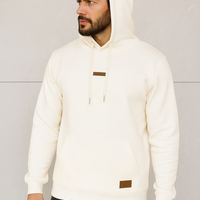 PIERRE CARDIN -קפוצ'ון עם לוגו OFF WHITE