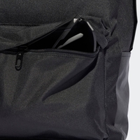 ADIDAS - כרום שחור - Adidas תיק גב עם לוגו 3 פסים קלאסי