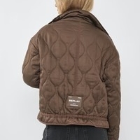 REPLAY - מעיל לנשים בצבע חום