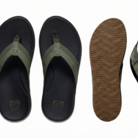 REEF - כפכפי ריף לגברים בצבע ירוק זית