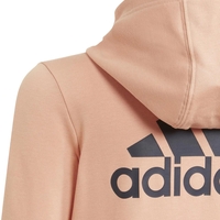 ADIDAS - קפוטשון בנות  בצבע  אפרסק