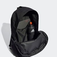 ADIDAS - כרום שחור - Adidas תיק גב עם לוגו 3 פסים קלאסי