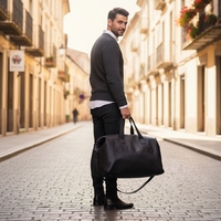 Emporio Valentini - תיק שחור  firenze BAG