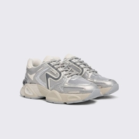 REPLAY - סניקרס נשים DESTINY בצבע כסוף-לבן