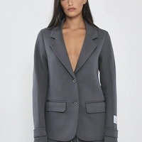 REPLAY - חליפה לנשים בצבע אפור