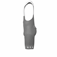 ביב רכיבה לאופניים - Jinga Pro INFERNO II Grey Bib Shorts