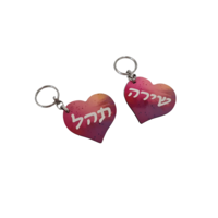 מחזיק מפתחות עץ