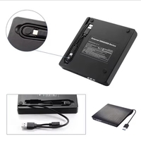 כונן  דיסקים חיצוני USB 3.0 Type-C – מתאים ל-DVD / CD למחשב נייד ונייח