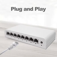 מתג / מפצל רשת גיגה־ביט מהיר במיוחד – 5 פורטים