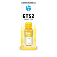 סט 4 בקבוקי דיו מקורי HP GT53XL / GT52 שחור וצבעוני למדפסות Smart Tank / Ink Tank